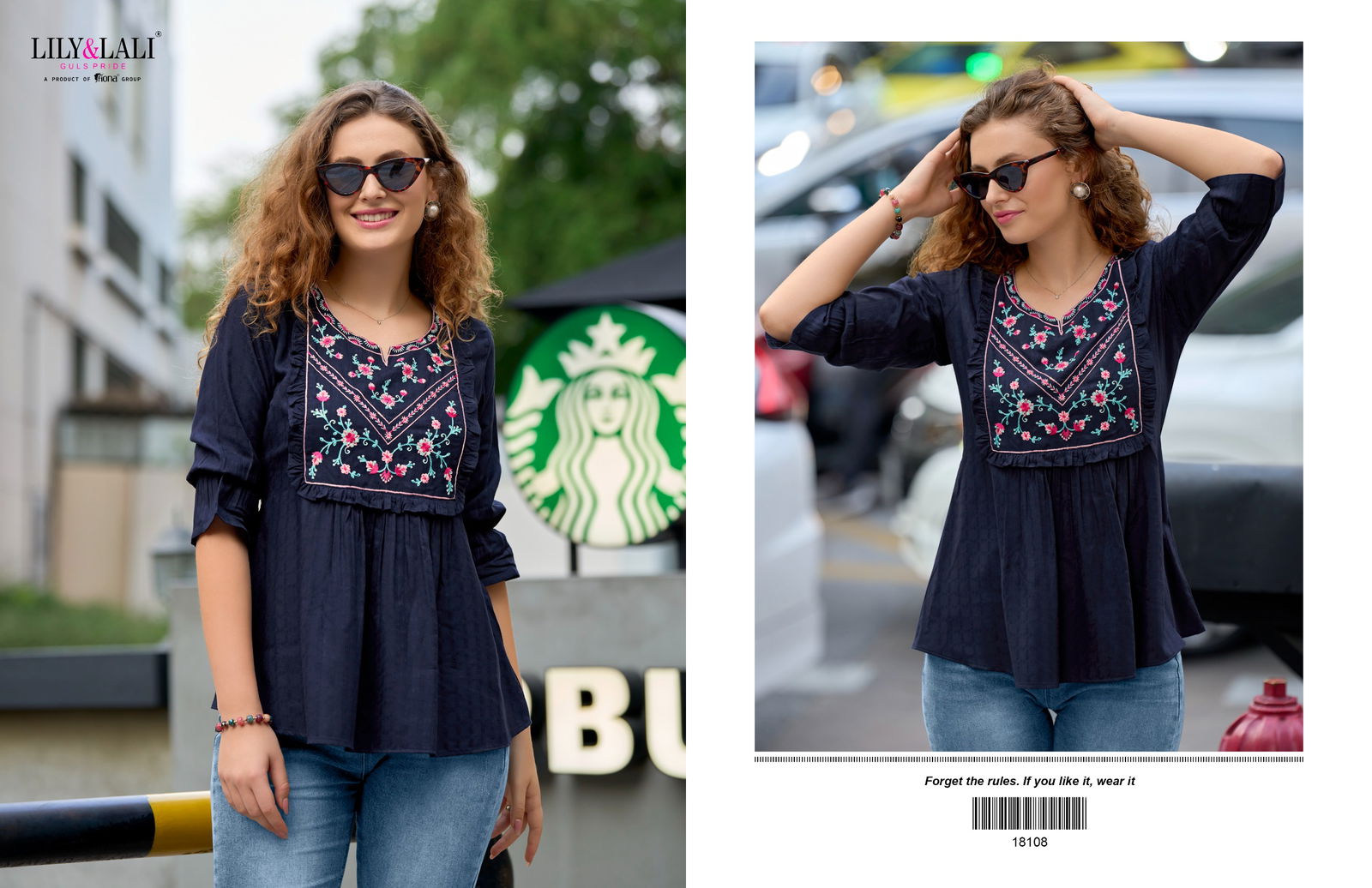 Melody Vol 4 By Lily And Lali Exclusive Summer Special Wester Top Wholesalers In India
